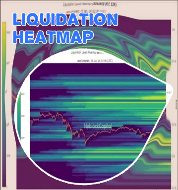 Liquidation heatmap btc