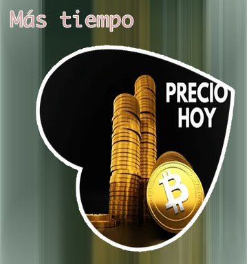 Precio del bitcoin en el tiempo